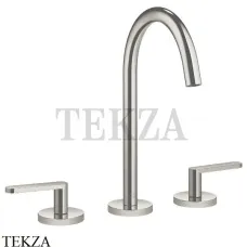 Dornbracht Meta Смеситель для раковины на 3 отверстия 20713661-06, платина матовая