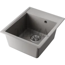 Omoikiri Daisen 42 Кухонная мойка Artgranit прямоугольная 4993604 leningrad grey Omoikiri Daisen 42 Кухонная мойка Artgranit прямоугольная 4993604 leningrad grey