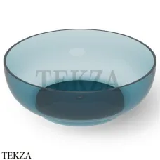 Dea Design Round Ванна отдельностоящая 150x150 см Glasstech DD8610 1500 R11, Dark Blue R11