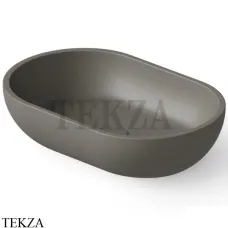 Dea Design Washbasins Раковина настольная овальная Solid Surface DD9034 580 3, Grey №3