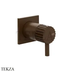 Gessi Incastri Смеситель для душа 1 поток, внешняя часть 75061-845, Dark Bronze