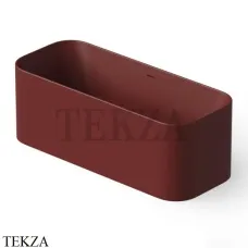 Dea Design Soul Ванна отдельностоящая прямоугольная 170x70 Solid Surface DD8658 1700 17, Red Wine №17