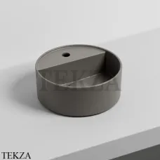 Cielo Theo Mini Round Раковина накладная с 1 отв. и без отв., без перелива LPLATFG FN, Fango