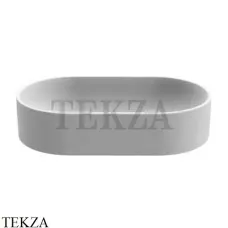 NIC Design PIN Раковина накладная 55, без перелива 001 714 001, белый глянец