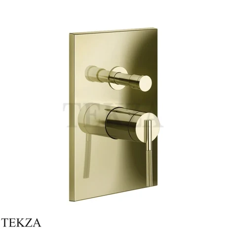 Gessi INGRANAGGIO Смеситель для душа, 2 потока, внешняя часть 63577-710, Brass PVD