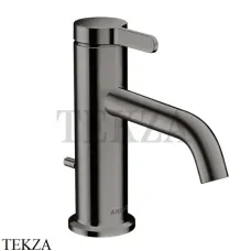 Axor ONE Смеситель для раковины 70, с донным клапаном 48000330, Polished Black Chrome