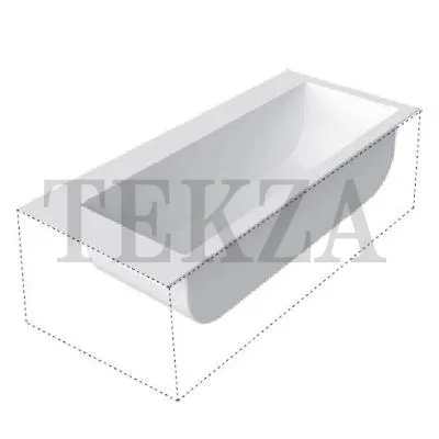 Antonio Lupi Biblio Ванна прямоугольная встраиваемая Biblio30 из материала Corian