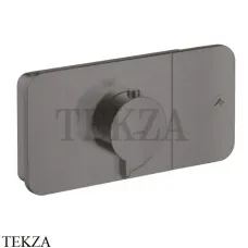 Axor ONE Термостат для душа 1 поток, внешняя часть 45711340, Brushed Black Chrome