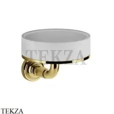 Gessi VENTI20 Мыльница настенная белая 65401-246, Gold PVD