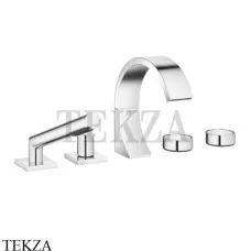 Dornbracht CYO Смеситель на борт ванны, с гарнитуром 27523811-00, хром глянец