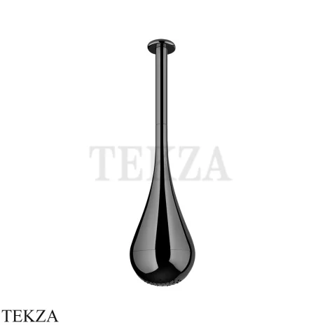 Gessi Goccia Потолочная каплевидная душевая лейка под размер 33753-706, Black Metal PVD