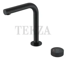 Boheme Tech  Смеситель для раковины автоматический на 2 отв. TECH 158-B BLACK Черный матовый Boheme Tech  Смеситель для раковины автоматический на 2 отв. TECH 158-B BLACK Черный матовый