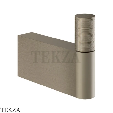 Gessi Habito TRAME Крючок одинарный для полотенца 70323-149, Finox Brushed Nickel