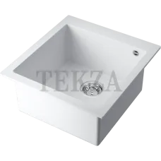 Omoikiri Bosen 47 Кухонная мойка Tetogranit прямоугольная 4993589 белый