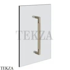 Gessi Shower G Rigato Ручка-держатель на стекло 30 см 67523-149, Finox Br. Nickel