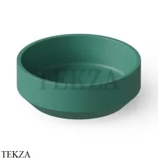 Dea Design Washbasins Раковина настольная круглая Solid Surface DD9096 430 10, Green №10