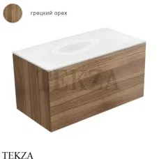 Keuco Edition 400 Тумба под умывальник, два ящика 31551680000, грецкий орех