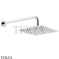 Gessi RILIEVO Верхняя душевая лейка с кронштейном 59158-031, хром глянец