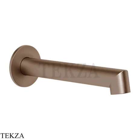 Gessi ANELLO Излив для ванны настенный монтаж 63603-708, Copper Brushed PVD