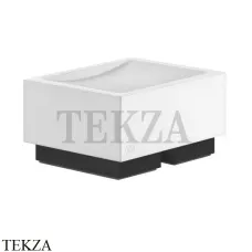 Gessi Rettangolo Мыльница настольная, композит белый 20825-299, Black XL