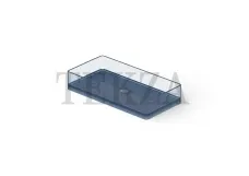Dea Design Раковина настольная DD9010 800 R7 ,  Royal Blue R7