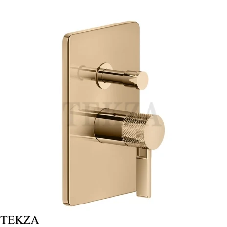 Gessi INCISO SHOWER Смеситель для душа, внешняя часть 58079-735, Warm Bronze PVD