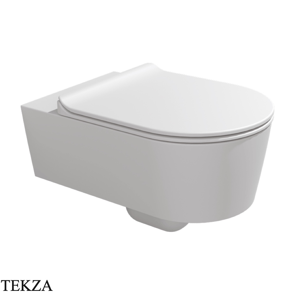 Flaminia LINK унитаз подвесной GoClean чаша без ободка 5051/WCGLAT, белый Latte матовый