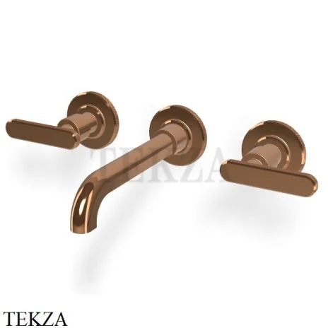 FIMA Carlo Frattini Park Line Смеситель для раковины 3 отв, внешняя часть F1331L/5ZL, Amber Bronza