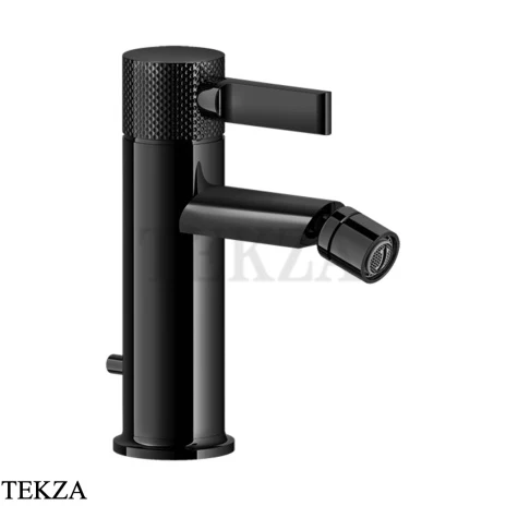 Gessi INCISO Смеситель для биде, с донным клапаном 58007-706, Black Metal PVD