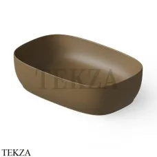 Dea Design Washbasins Раковина настольная Solid Surface DD9092 550 1, Dark Camel №1