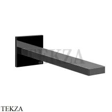 Gessi Inverso RIGATO Излив для раковины на стену под размер 73104-706, Black Metal