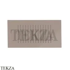 Newform Душевая лейка квадрат, стальная с дождевой струей 683.M0.075, Copper Glossy