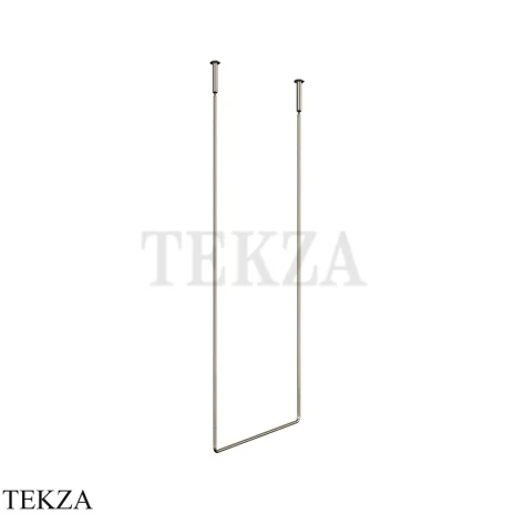 Gessi Goccia Потолочный полотенцедержатель 60 см 38143-149, Finox Br. Nickel