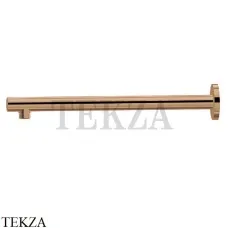 Newform Кронштейн для душа круглый настенный L=420 27692.31.023, Brushed bronze