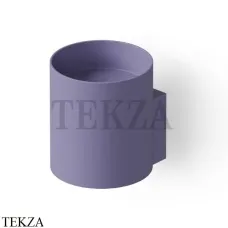 Dea Design Pedestal Basin Раковина подвесная круглая Solid Surface DD2013 400 14, Lilac №14