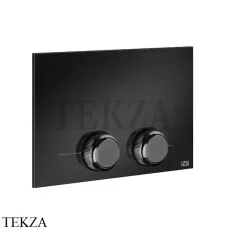Gessi VENTI20 Клавиша смыва для инсталляции Tece 54657-706, Black Metal