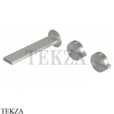 Ritmonio Dot316 Смеситель для раковины, внешняя часть PR50AK202 INOX, Brushed steel
