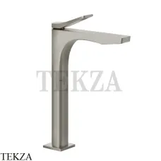 Gessi RILIEVO Смеситель для раковины высокий, без донного клапана 59004-149, Finox Brushed Nickel