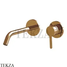 FIMA Carlo Frattini SNAP Смеситель для раковины 150, внешняя часть F3121WX8ZS, Brushed Amber Bronze