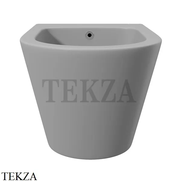 Aqueduto CONE Биде подвесное, 1 отверстие под смеситель CON0330 Серый матовый