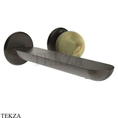 Gessi Perle Смеситель для раковины, внешняя часть 74588-707, black хром Brush