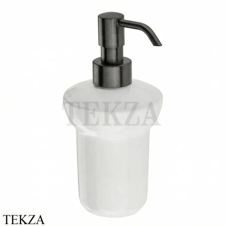 Nicolazzi Запасной дозатор для держателя, керамика R1489NKN, Brushed Black Nickel