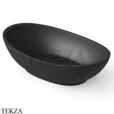 Dea Design Washbasins Раковина настольная овальная Solid Surface DD9037 600 16, Black №16