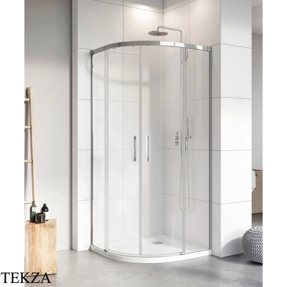 Radaway Idea PDD Комплект боковых стенок 100х100 см, 387142-01-01, хром глянец