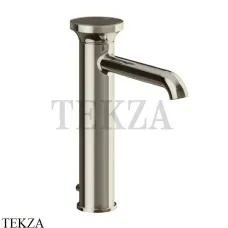 Gessi Origini NEUTRAL Смеситель для раковины с донным клапаном 66005-720, Nickel PVD