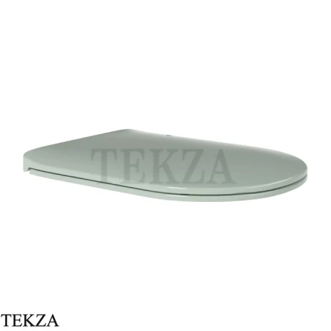 Flaminia Astra сиденье с крышкой SLIM с микролифтом 35,5×45,5×3,6 см, зелёный Verde Giada глянец