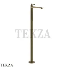 Gessi VENTI20 Смеситель для раковины напольный, внешняя часть 65095-713, Antique Brass Gessi VENTI20 Смеситель для раковины напольный, внешняя часть 65095-713, Antique Brass