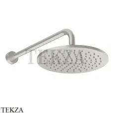 Gessi Origini NEUTRAL Верхний душ настенный, поворотный 66148-149, Finox Brushed Nickel
