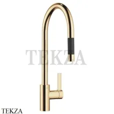 Dornbracht TARA Ultra Смеситель для кухни Pull-down функцией душа 33870875-09, латунь глянец (23kt Gold)