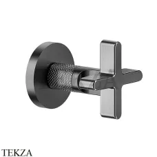 Gessi INCISO WELLNESS Запорный вентиль, внешняя часть 58363-707, Black Metal Brushed